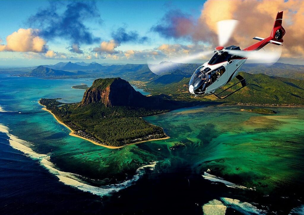 Lot helikopterem